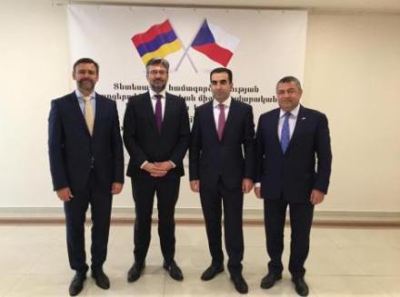 Երևանում կայացել է հայ-չեխական տնտեսական համագործակցության հարցերով միջկառավարական հանձնաժողովի երրորդ նիստը