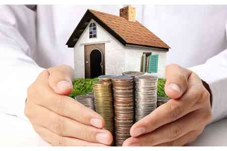 In Armenia, pledged real estate transactions on mortgages increased  by 66.4% in July
