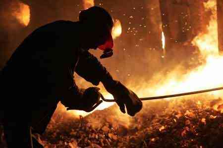 Metallurgical industry of Armenia increased production volumes by  6.2% in 2 months