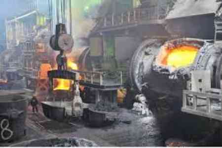 Armenia`s metallurgy industry declined over 10-months 