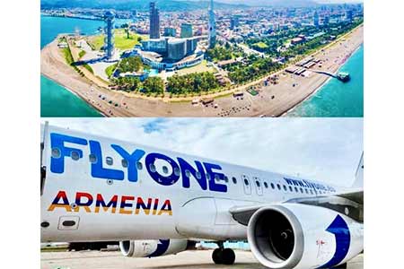 Ahead of summer season, FLYONE ARMENIA launches  Yerevan-Batumi-Yerevan flights
