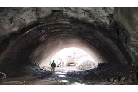 Construction work on Kajaran-Agarak tunnel of North-South transport  corridor is entering new phase