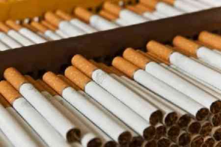 Сотрудники КГД Армении предотвратили ввоз в страну крупной партии контрабандных сигарет